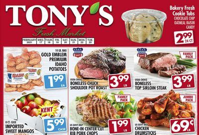 tonys fresh market|tony's fresh market weekly ad.